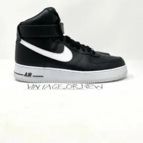 2020 Nike Air Force 1 High Black White CK4369-001 sz 10.5