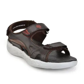 A-HA Casual Brown Sandals For Men LB183-5ME By Liberty