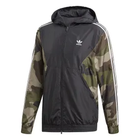 adidas Originals Camouflage Windbreaker - Black