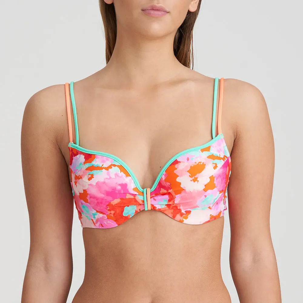 Apollonis Neon Sunset Padded Heartshape Bikini Top