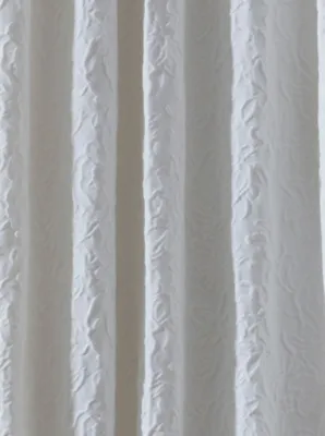 Appletree Collier Pencil Pleat Curtains in White | #department | George at ASDA