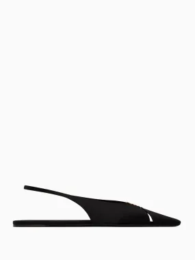 Babylone slingback flats