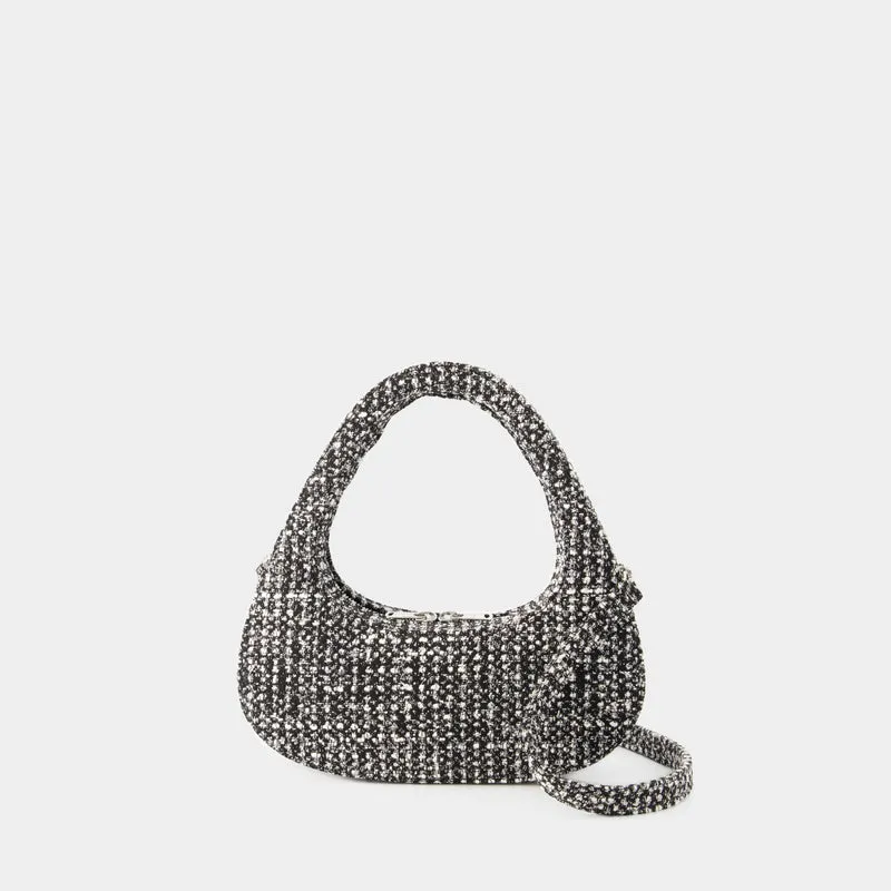 Baguette Swipe Crossbody - Coperni - Tweed - Black