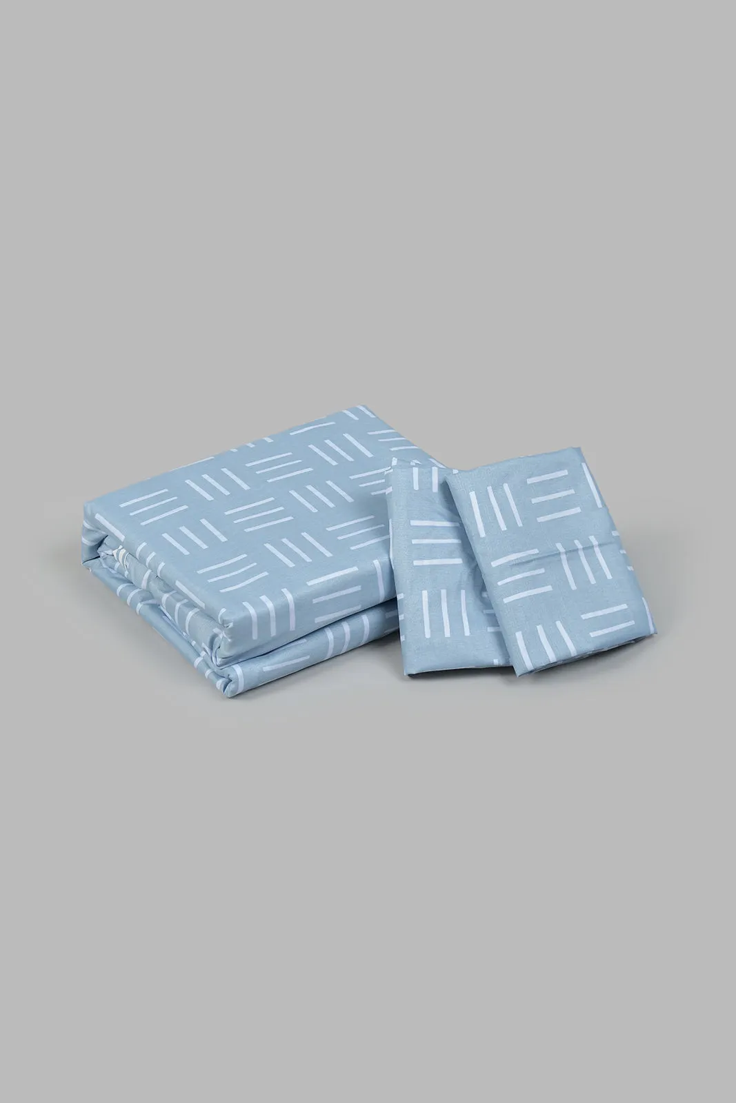 Blue 2-Piece Duvet Cover Set (Double Size)