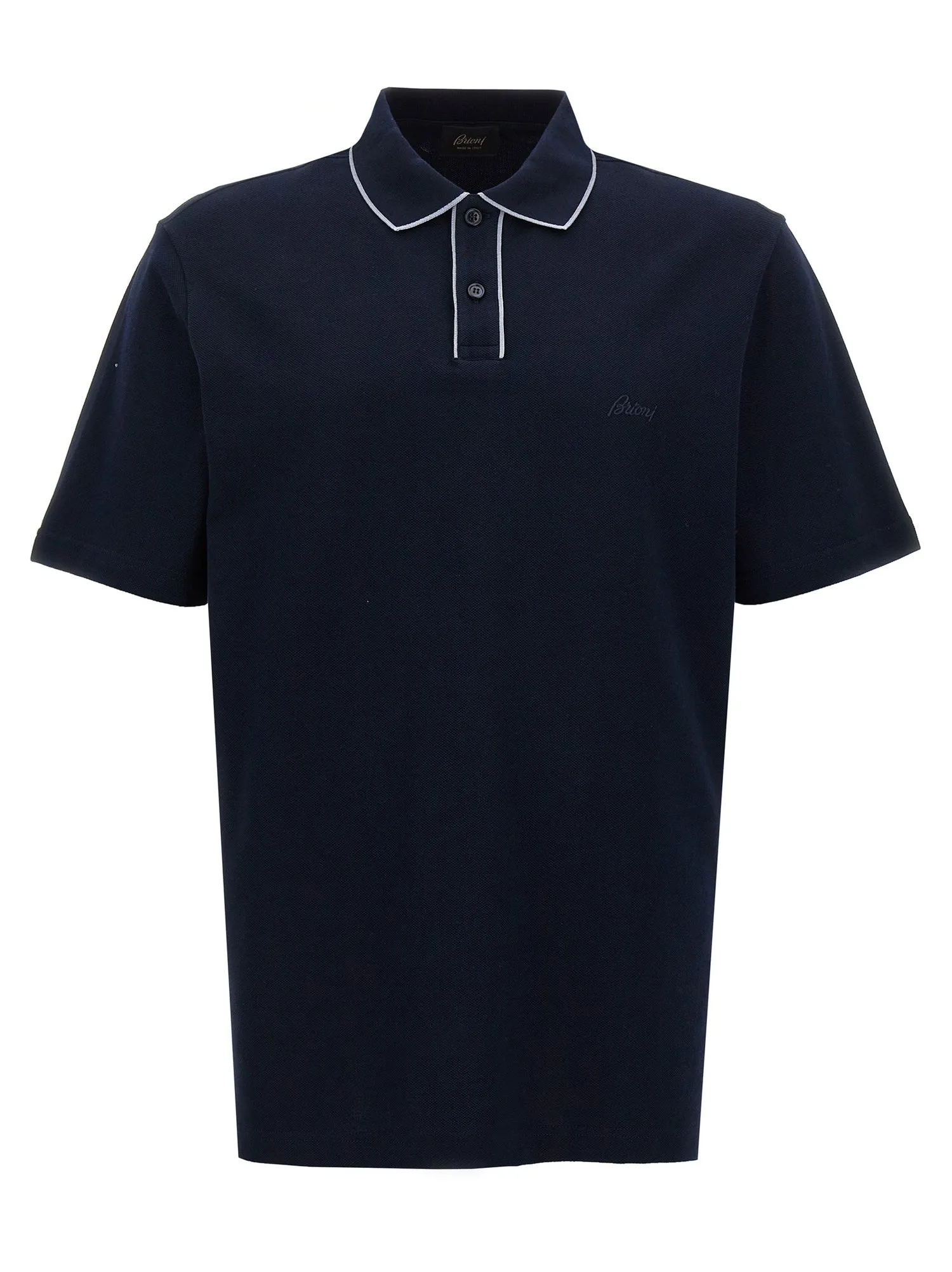 Brioni    Brioni Logo Embroidery Polo Shirt