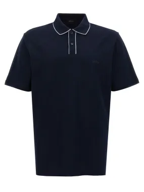 Brioni    Brioni Logo Embroidery Polo Shirt