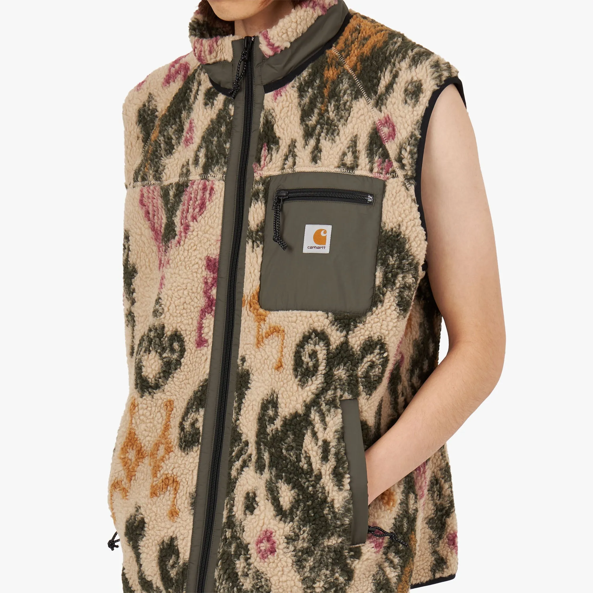 Carhartt WIP Prentis Vest Liner / Baru jacquard / Wall