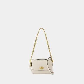 Cassie 17 Crossbody - Coach - Leather - White