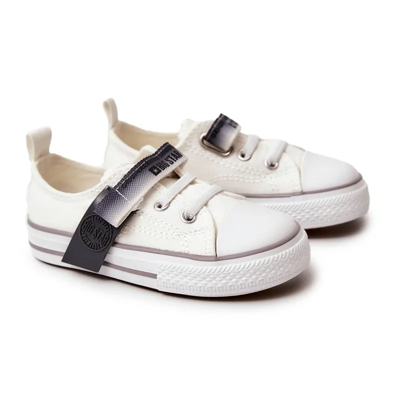 Children's Low Sneakers Big Star JJ374075 White