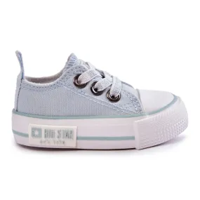 Children's Material Sneakers Big Star KK374053 Blue