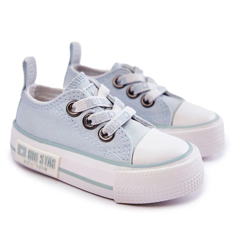 Children's Material Sneakers Big Star KK374053 Blue