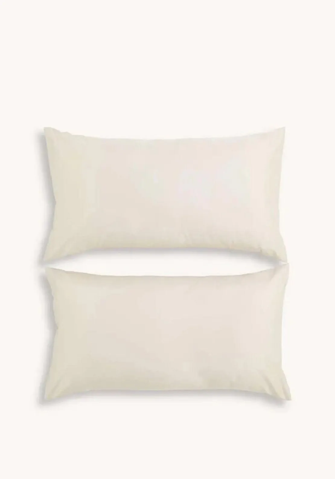 Christy 400TC Sateen King Pillowcase Pair, Ivory