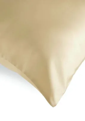 Christy 400TC Sateen Standard Pillowcase Pair, Gold