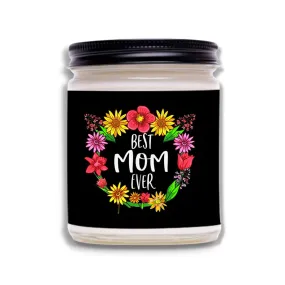 Customized Candles Gift For Mother's Day - Floral