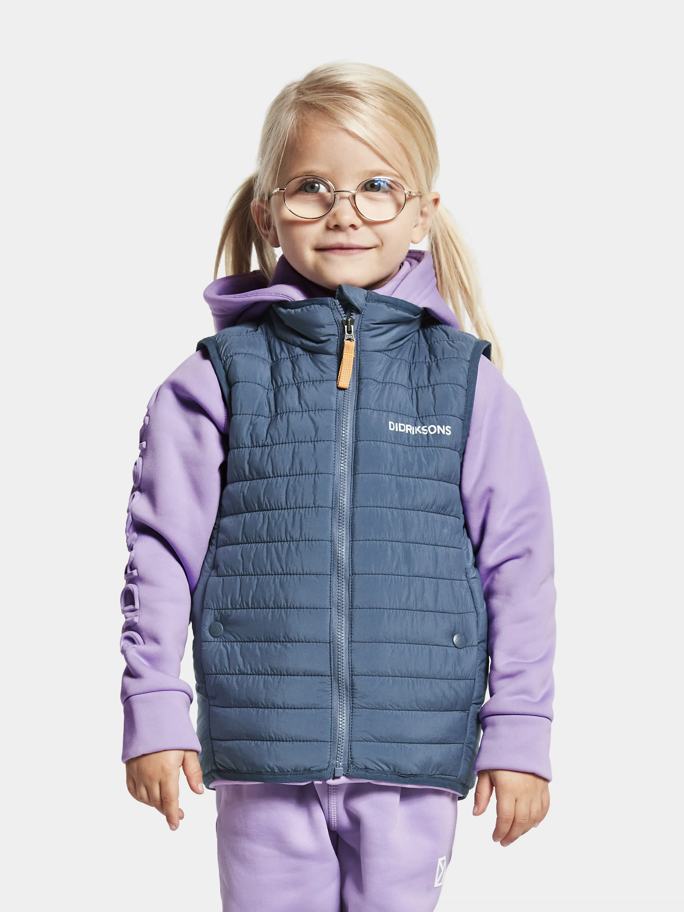 Didriksons Kids' Pion Vest 2 True Blue | Buy Didriksons Kids' Pion Vest 2 True Blue here | Outnorth