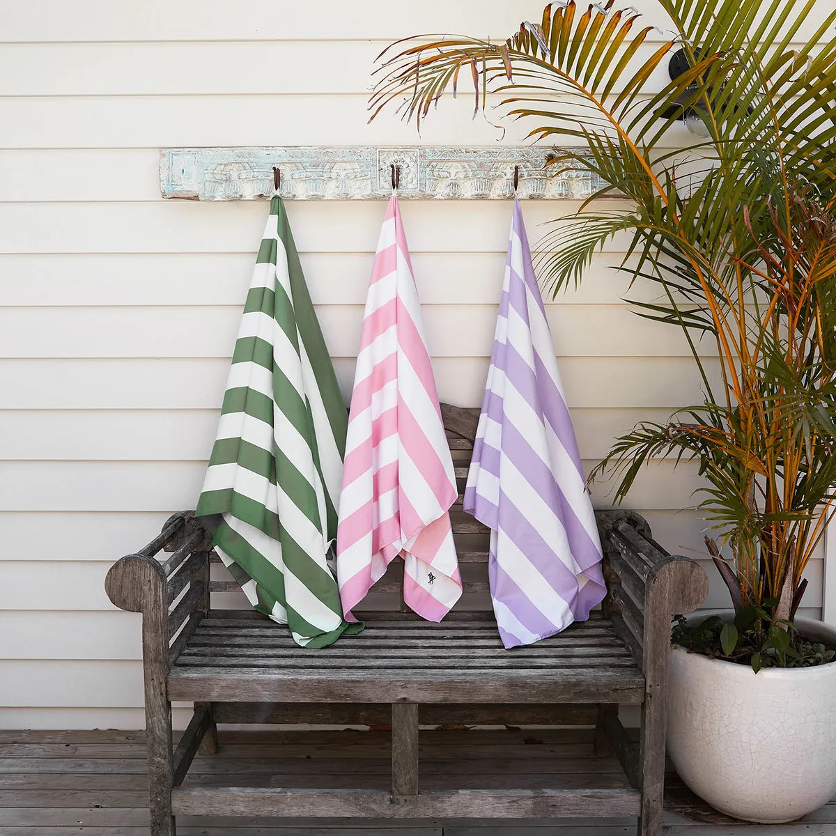 Dock & Bay Beach Towels - Cabana - Malibu Pink