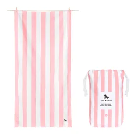 Dock & Bay Beach Towels - Cabana - Malibu Pink