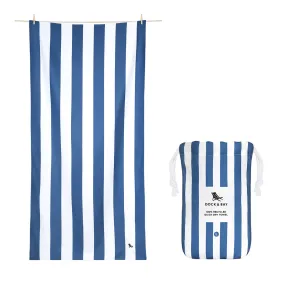 Dock & Bay Beach Towels - Cabana - Whitsunday Blue