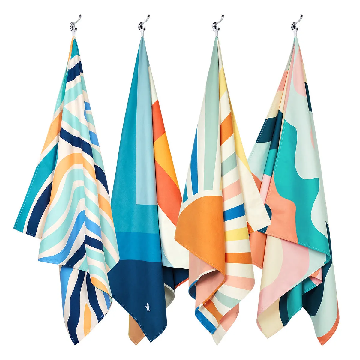 Dock & Bay Quick Dry Towels - Stripes Go Wild - Groovy Dunes