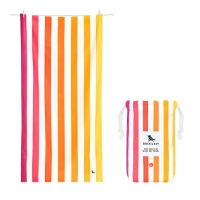 Dock & Bay Quick Dry Towels - Summer - Peach Sunrise