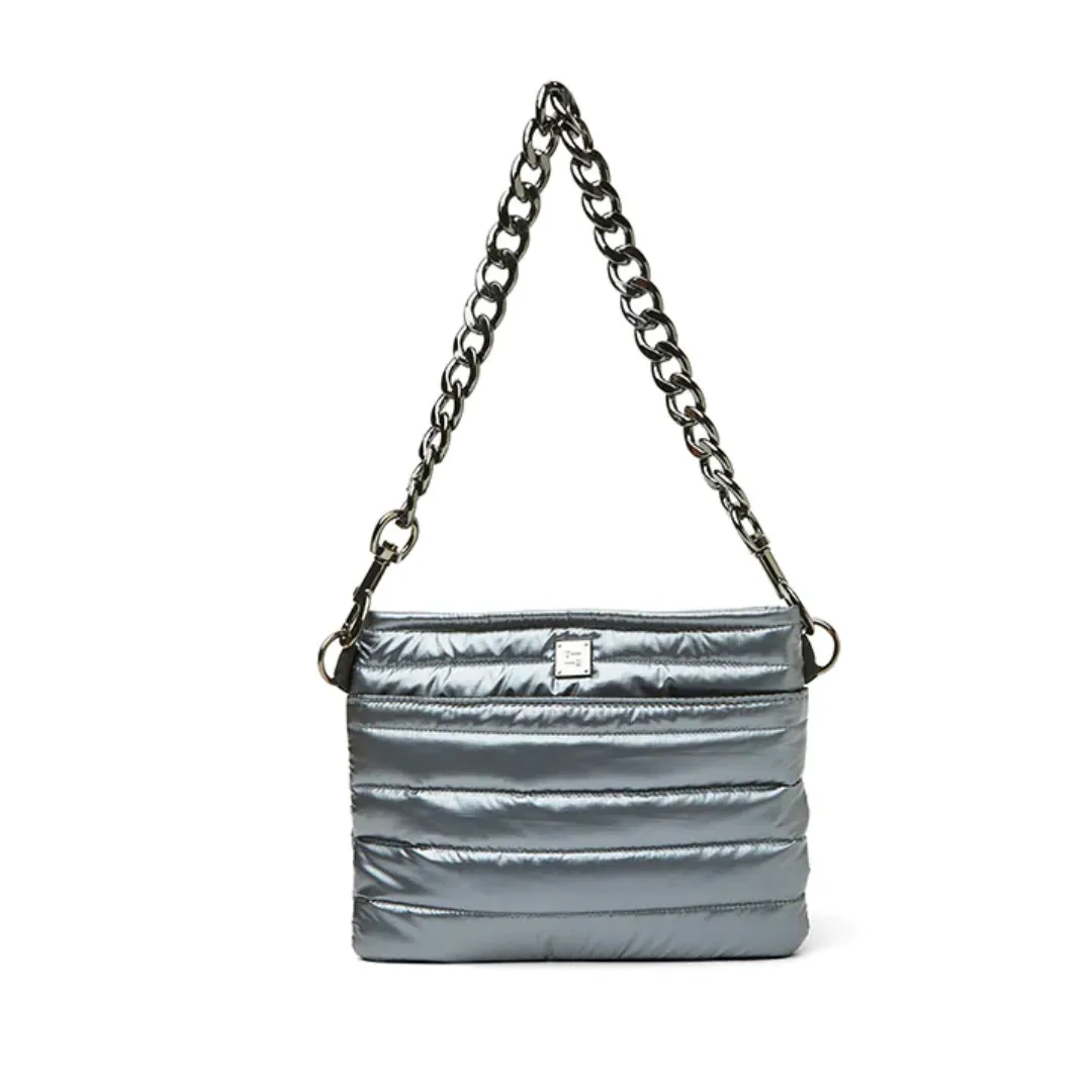 DOWNTOWN CROSSBODY PEARL GREY