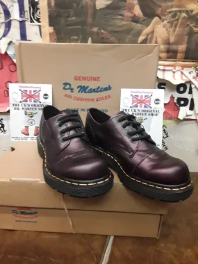 Dr Martens 9804 Plum Synthetic Gunmetal Size 4