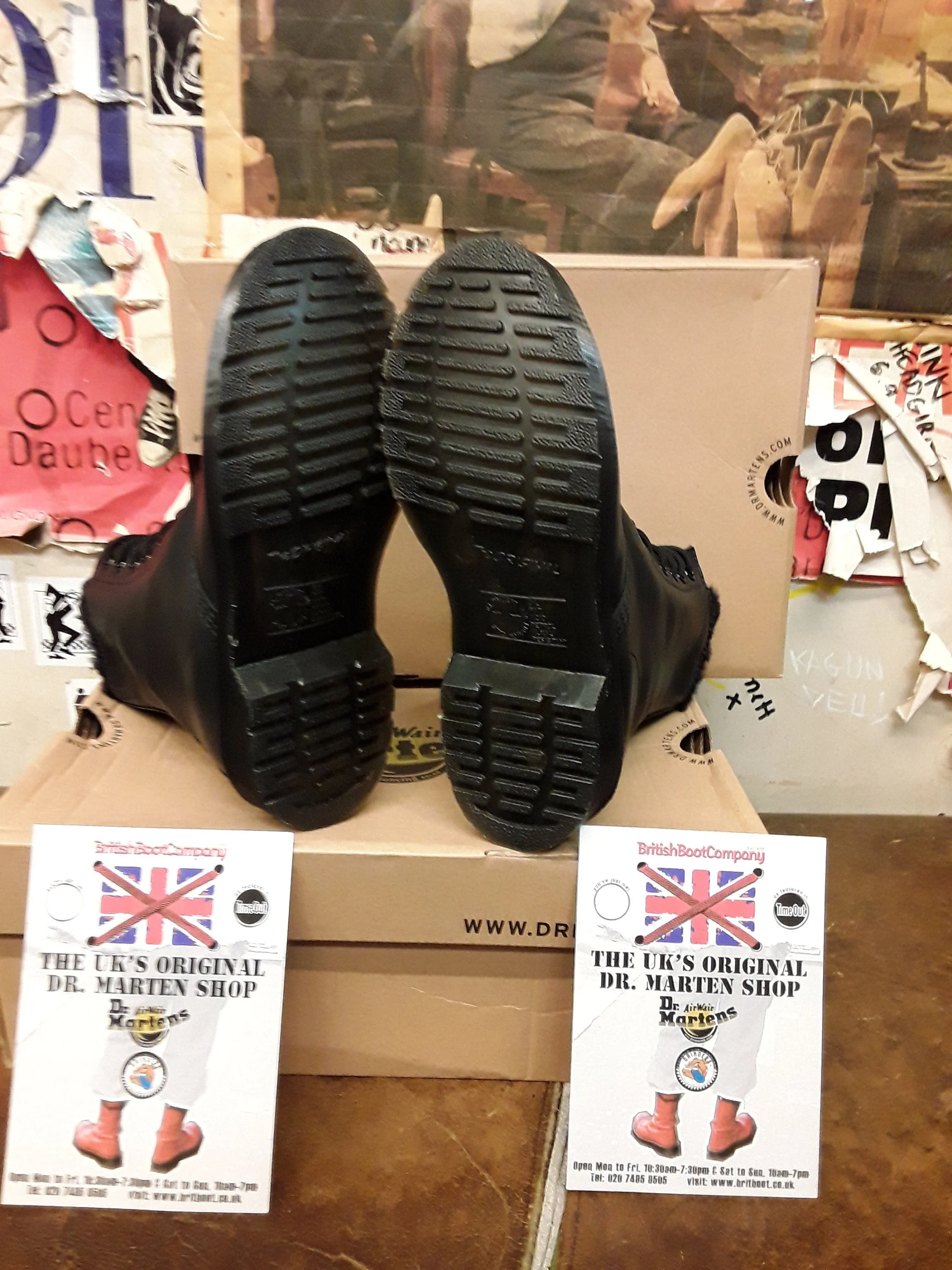 Dr Martens Serena Fur Black Size 3