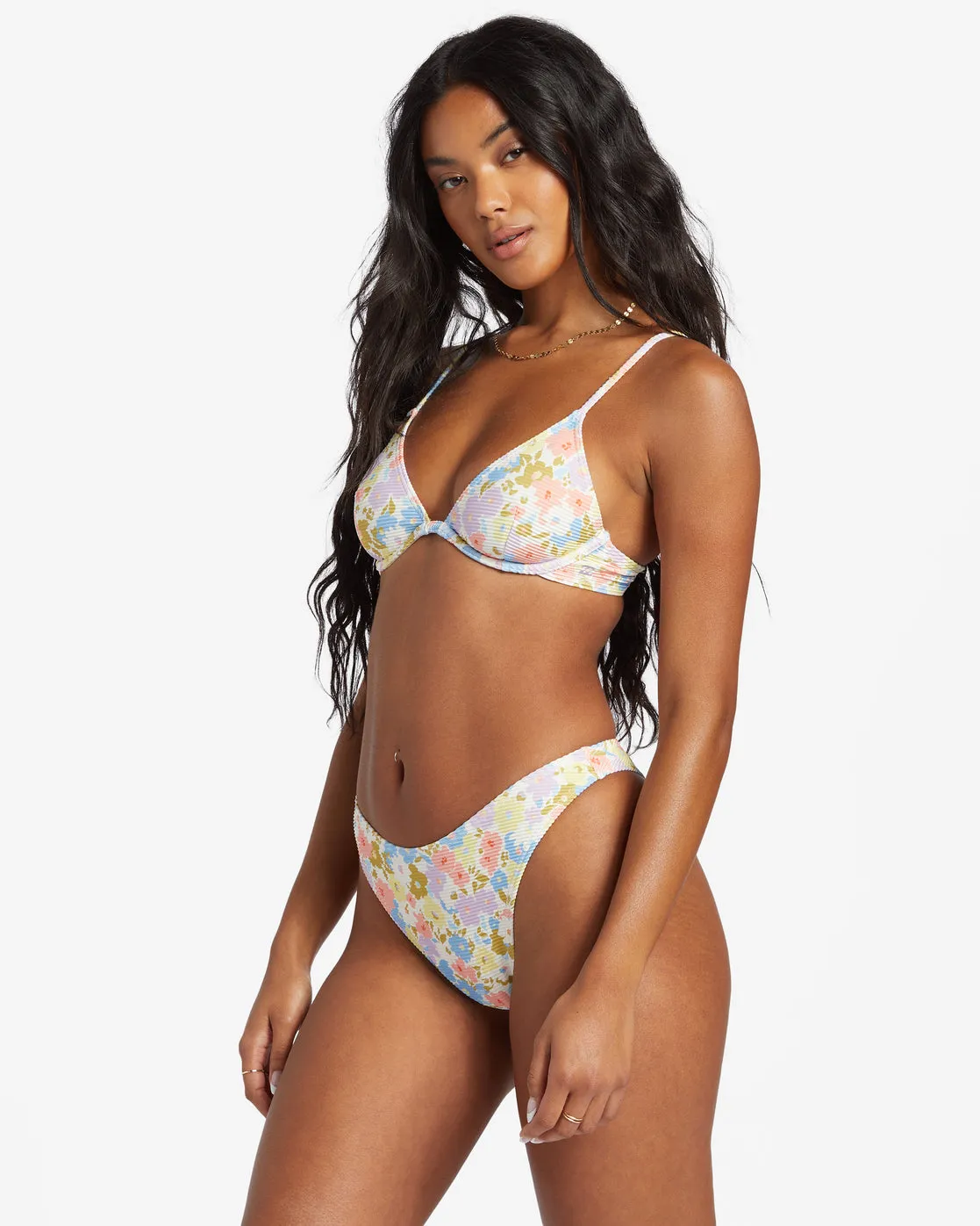 Dream Chaser Tanlines Hike Bikini Bottoms - Multi