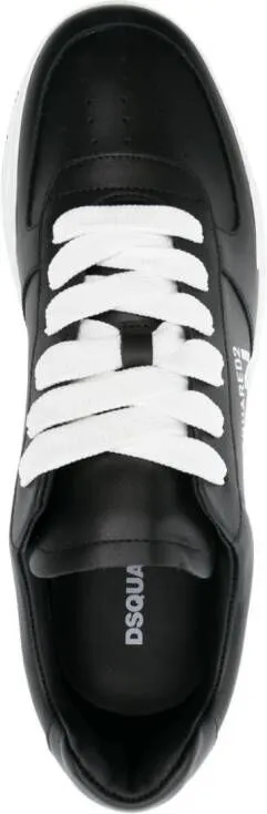 DSQUARED2 Icon-motif low-top sneakers Black