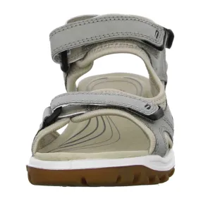 Ecco Women's OFFROAD LITE W Sandals, Sleek Gray Suede | Comfort & Style