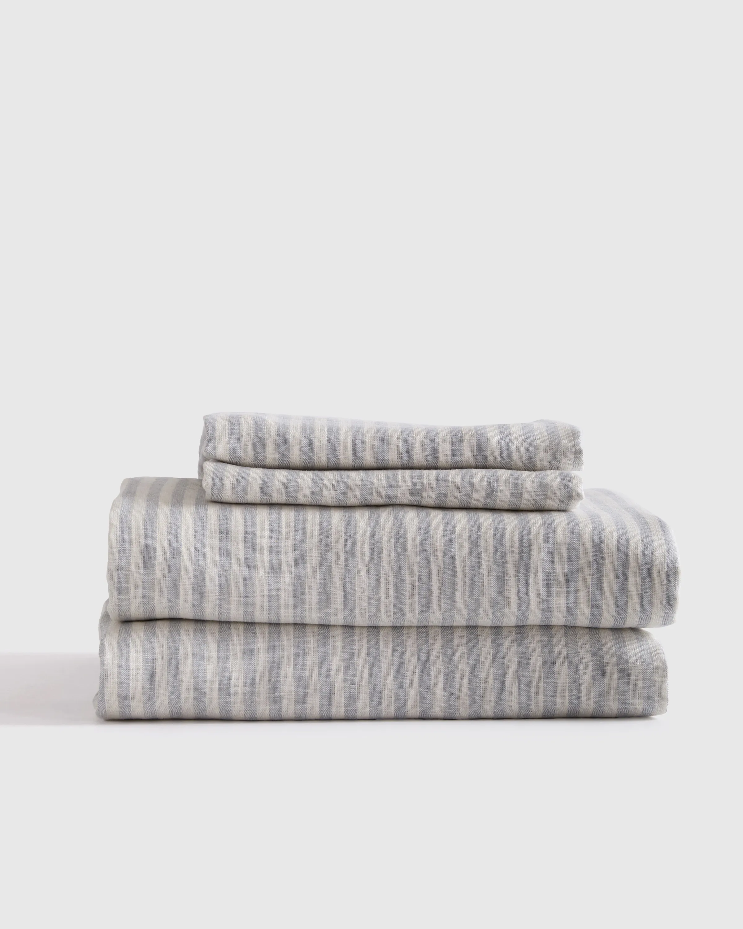 European Linen Stripe Sheet Set | Quince