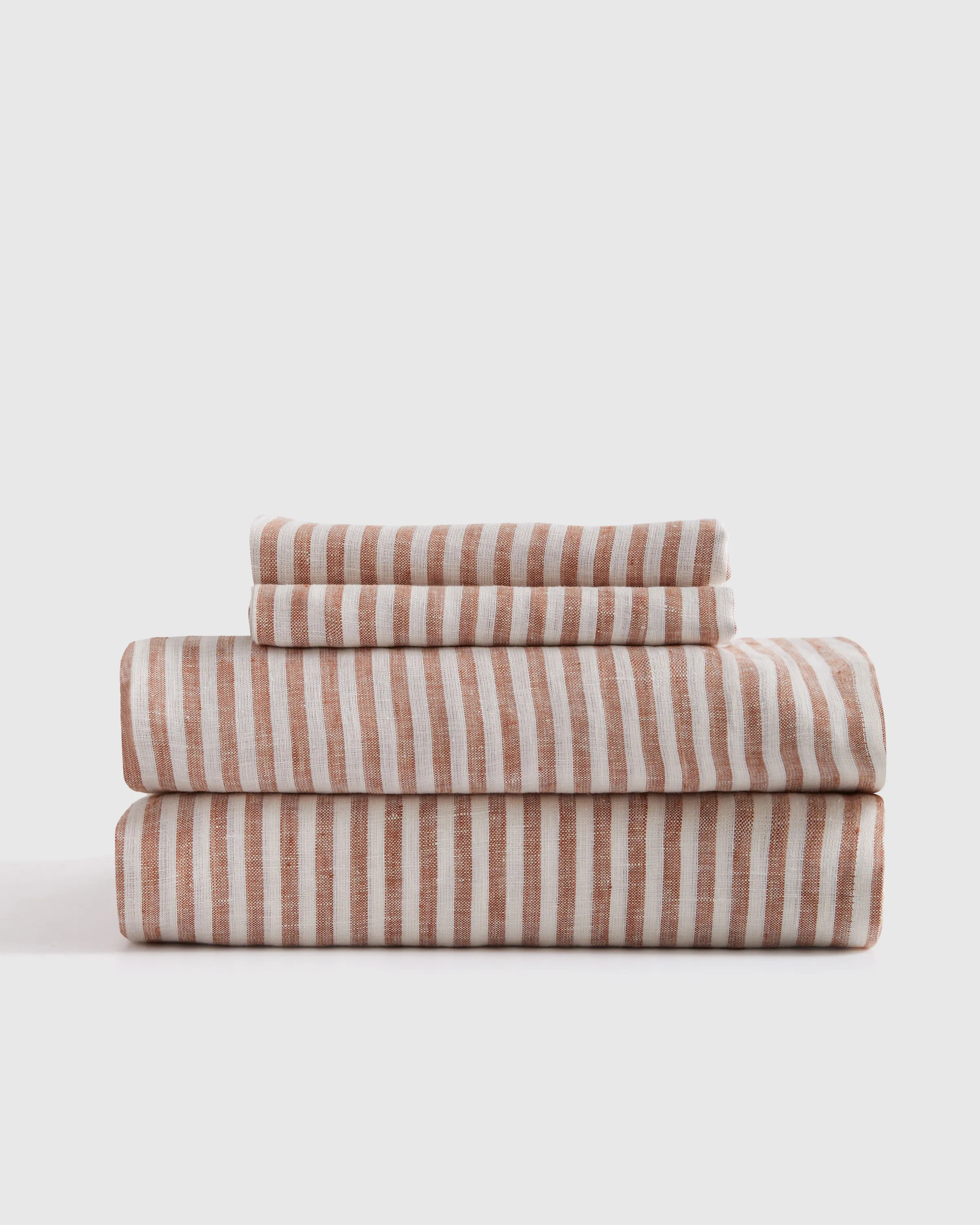 European Linen Stripe Sheet Set | Quince