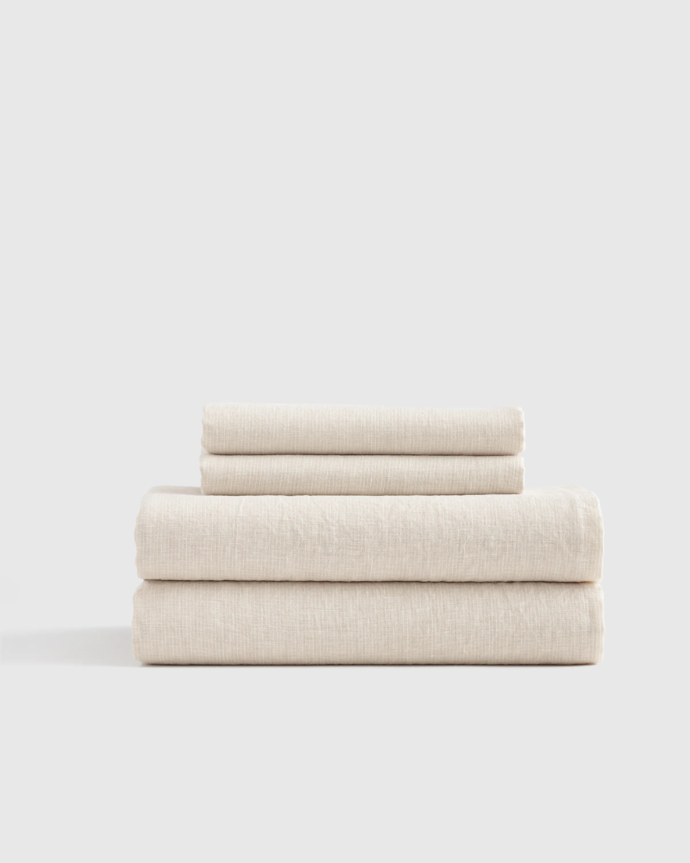 European Linen Stripe Sheet Set | Quince