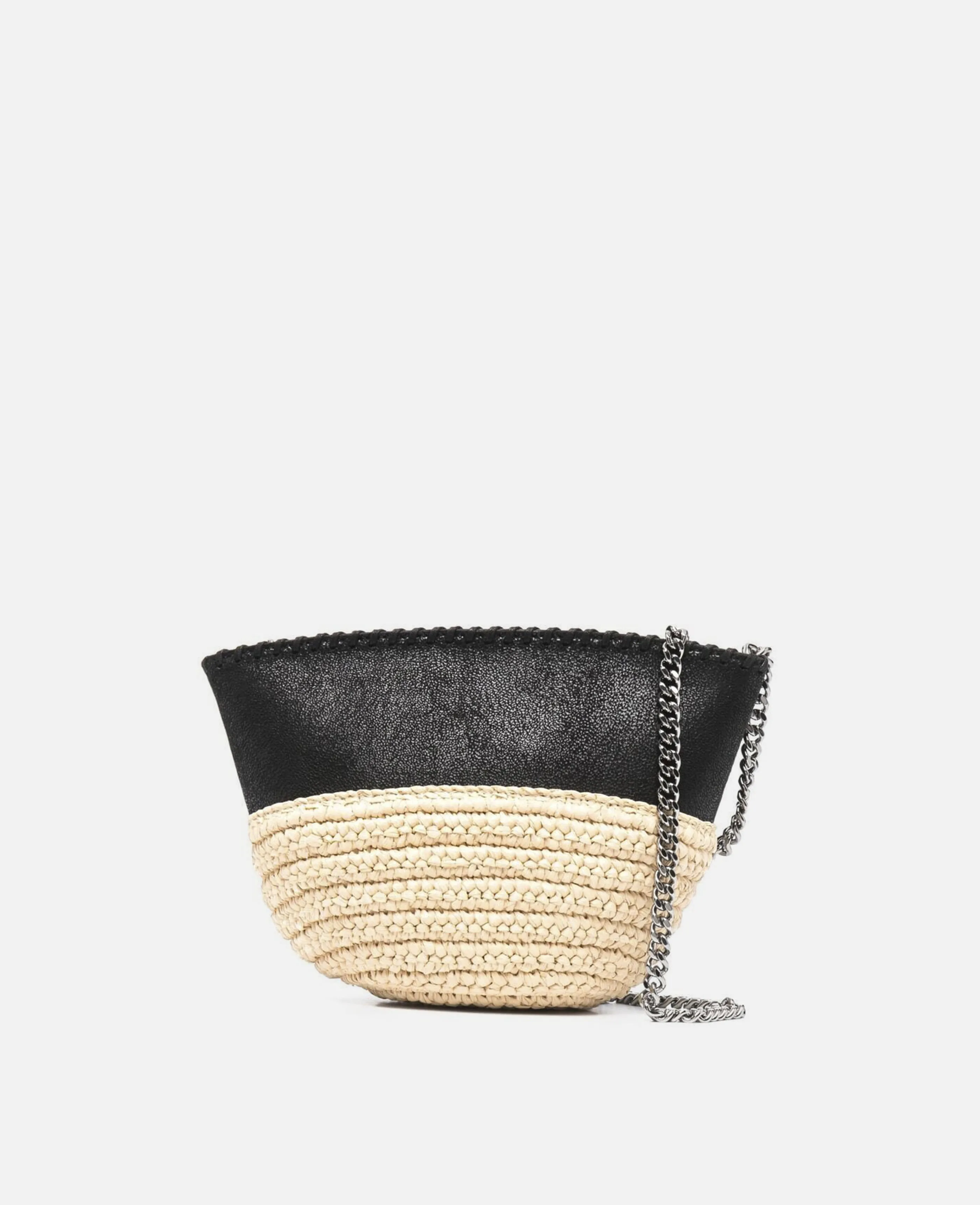 Falabella Raffia Mini Shoulder Bag  