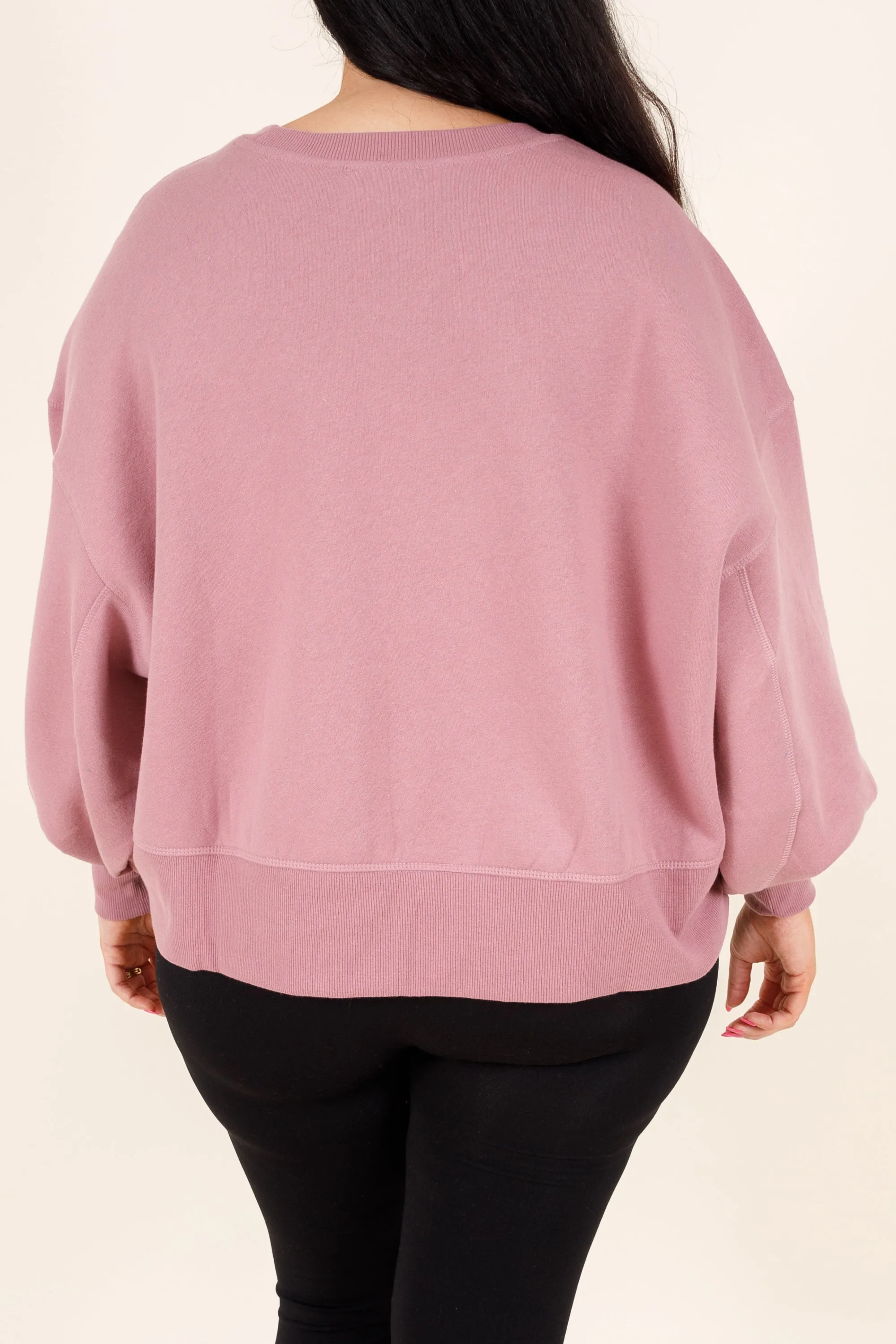 Feeling Free Pullover, Light Rose