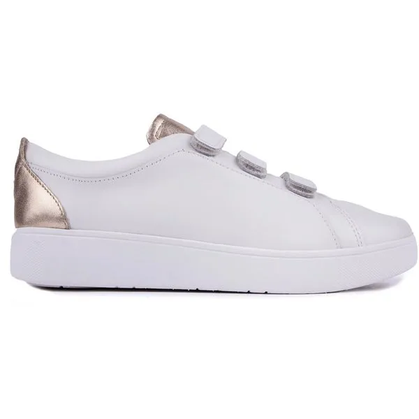 Fitflop Rally Metallic Strap Trainers