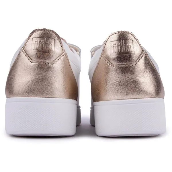 Fitflop Rally Metallic Strap Trainers