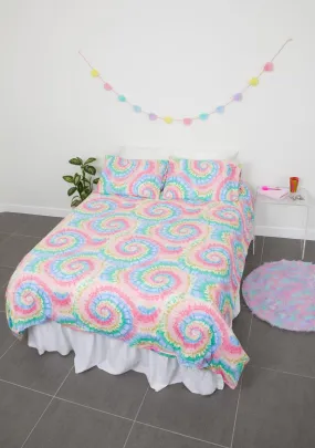 Funky Dreaming Tie Dye Duvet Cover-