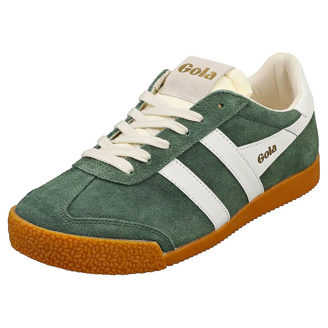 Gola Elan Womens Fashion Trainers in Green White