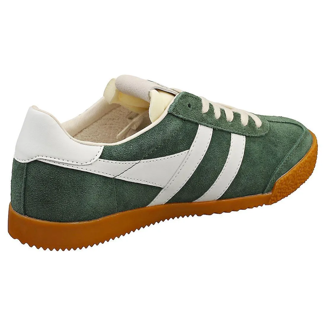 Gola Elan Womens Fashion Trainers in Green White