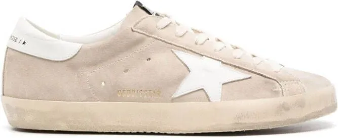 Golden Goose Super-Star suede sneakers Neutrals