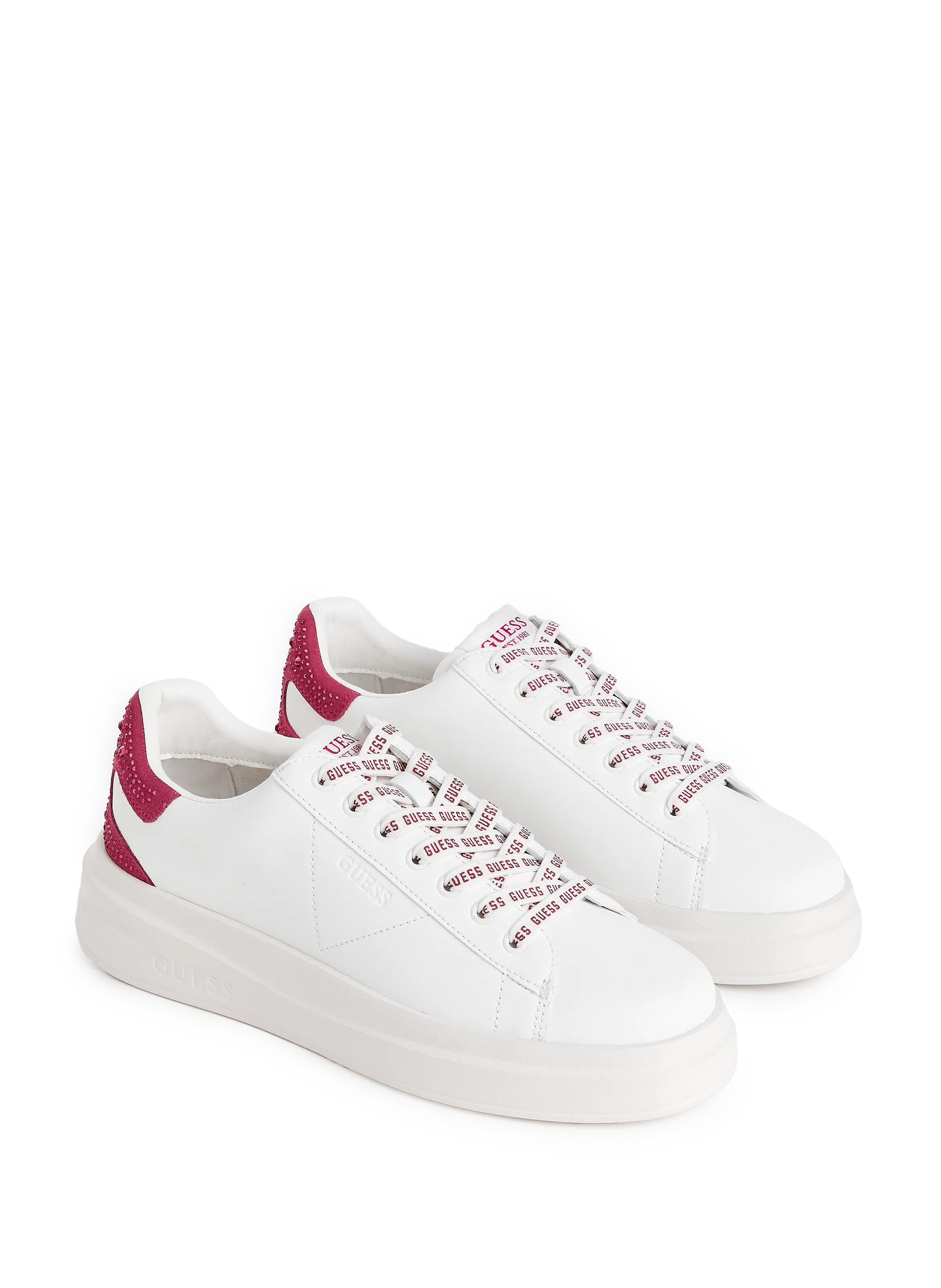 GUESS  Glitter Elbina sneakers - Pink