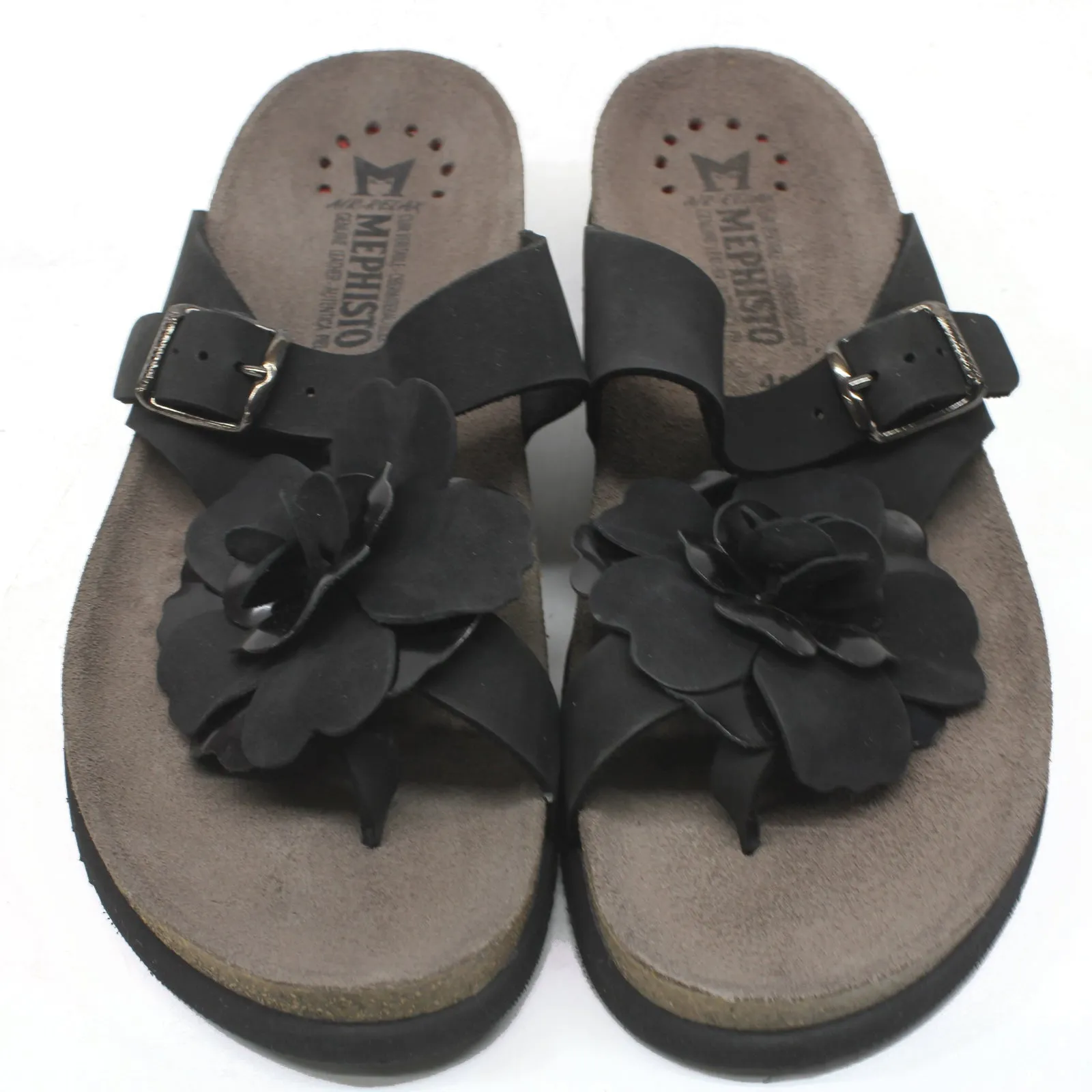 Helen Flower Nubuck Women's Sandals - UK 7.5 - US 10 Women - EU 40