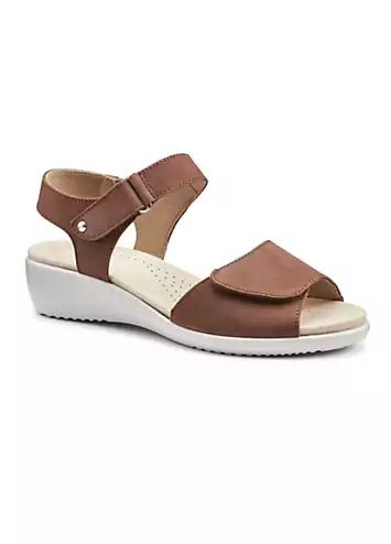 Iyla Rich Tan Wide Women’s Sandals by Hotter | Look Again