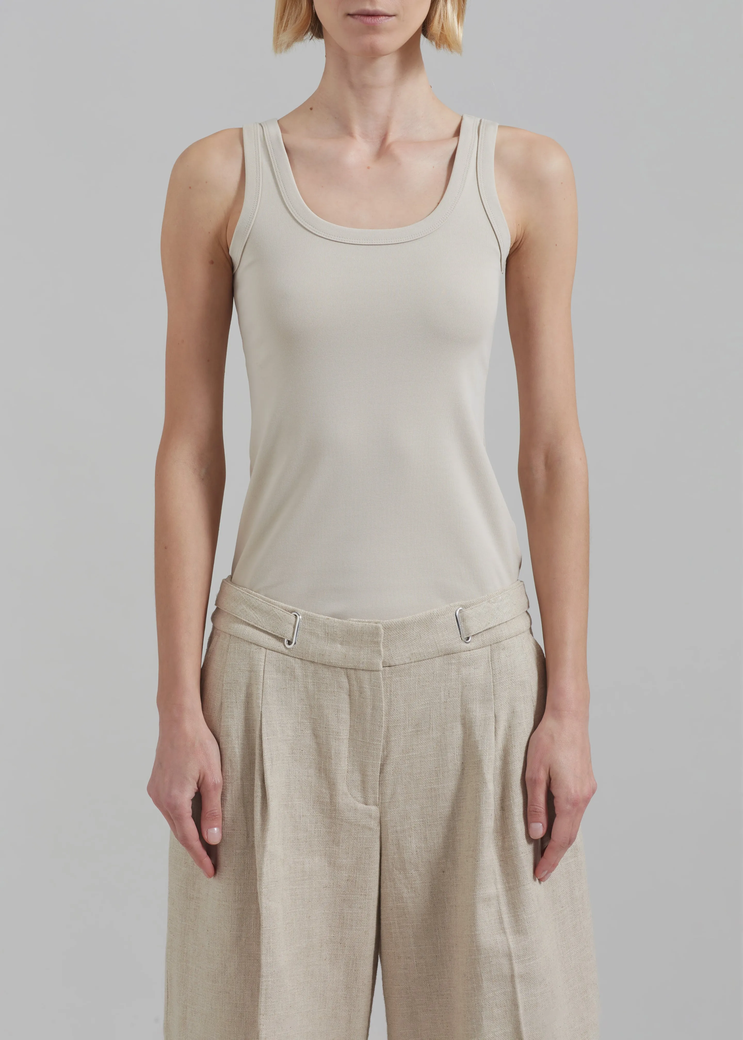 Kim Tank Top - Beige