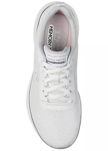 Ladies White Flex Appeal 5.0 Trainers by Skechers | Look Again