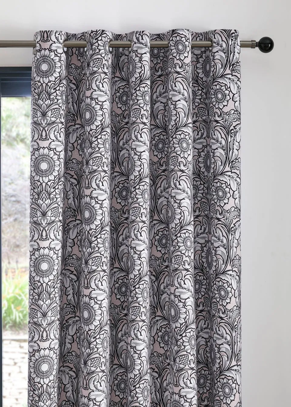 Laurence Llewelyn-Bowen Romilly Blackout Natural Eyelet Curtains