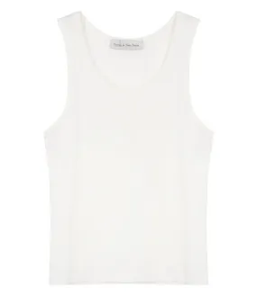 LUDOVIC DE SAINT SERNINRIBBED TANK TOP