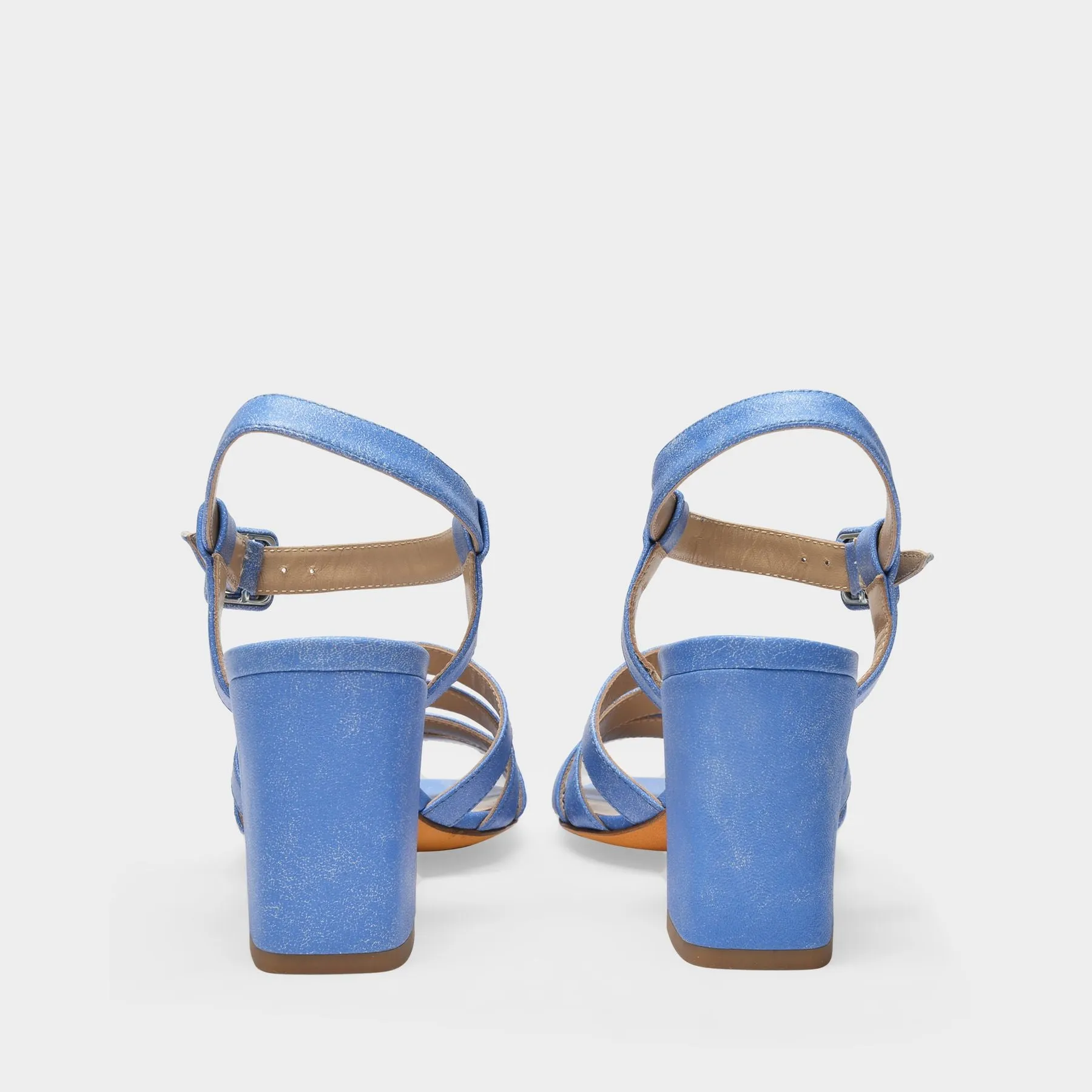 Maryam Nassir Zadeh  Palma Sandals - Maryam Nassir Zadeh - Stonewash - Leather