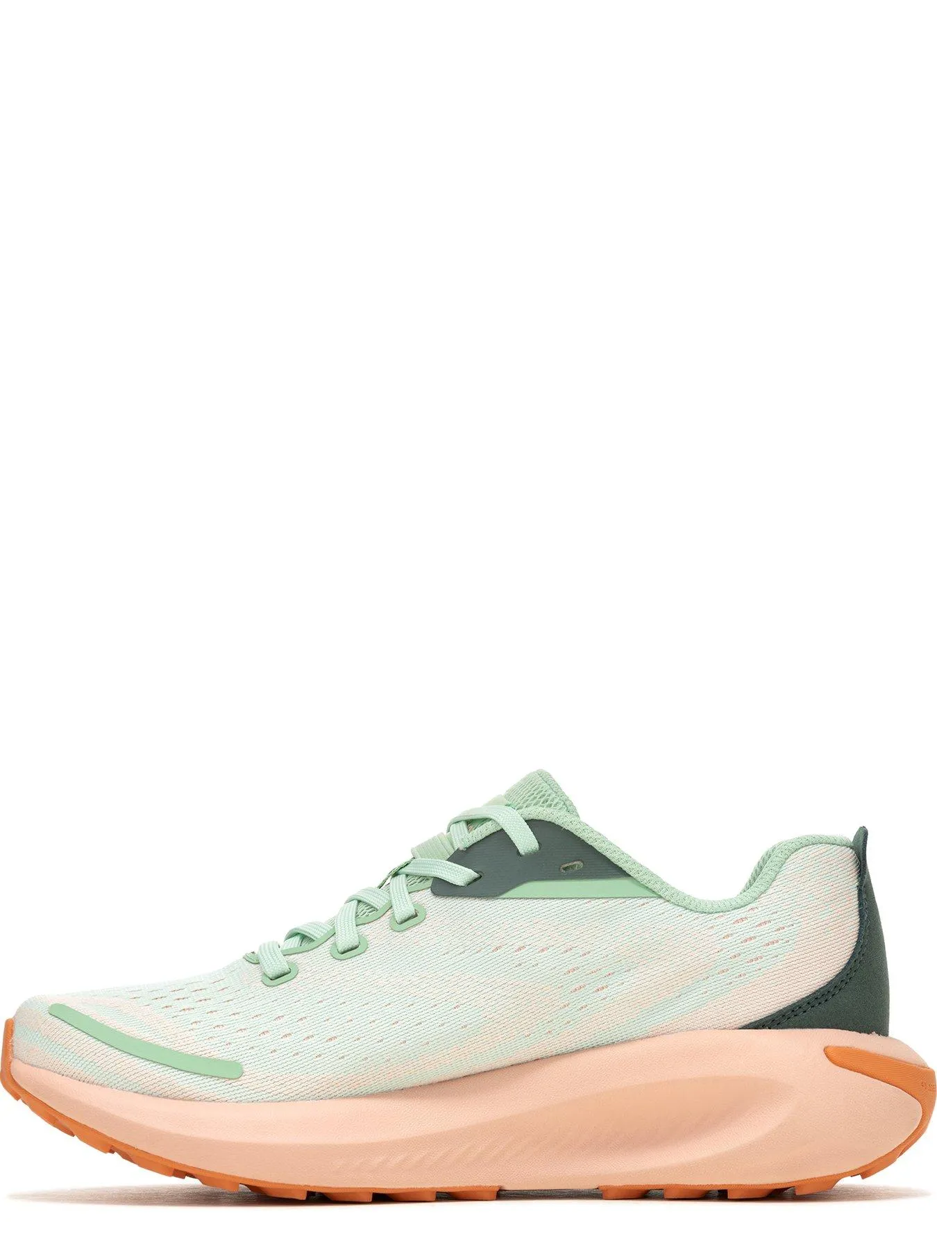 Merrell Womens Morphlite Trail Running Trainers - Green/peach